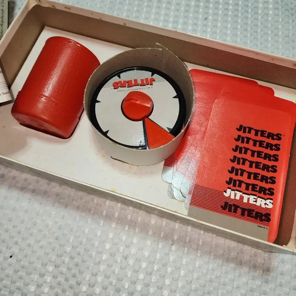 MILTON BRADLEY GUC VINTAGE JITTERS GAMES